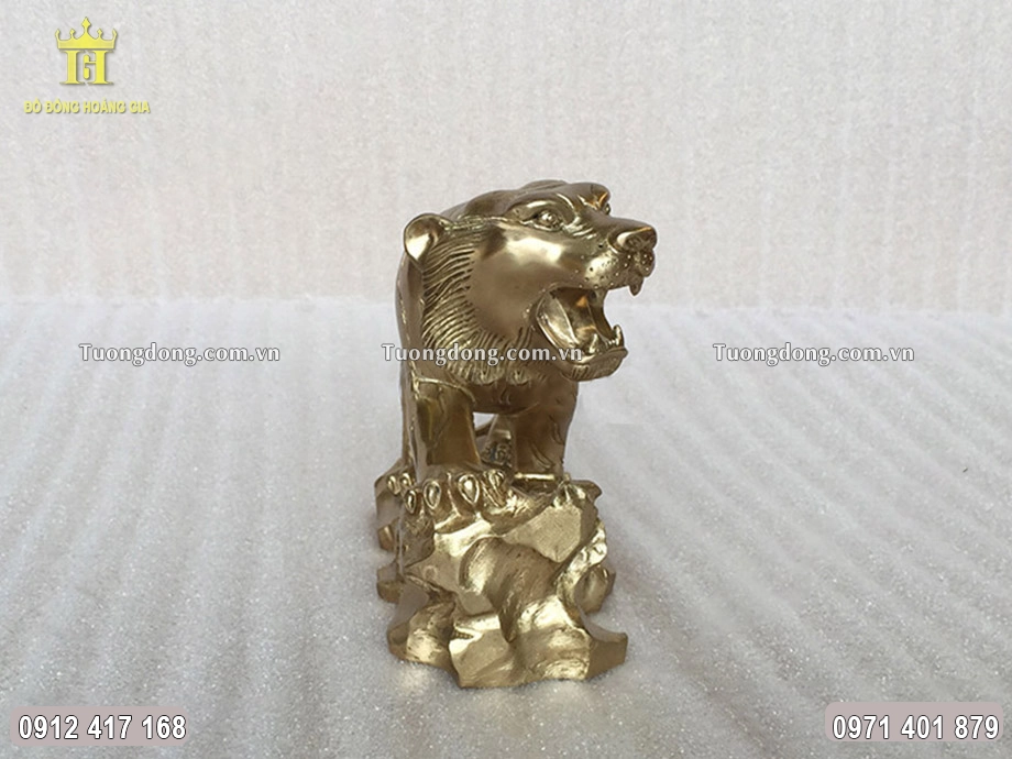 Hình ảnh chính diện của linh vật Hổ